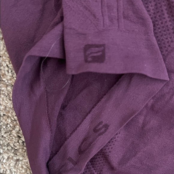 Fabletics Deep Purple Racerback Tank Top - Picture 2 of 3